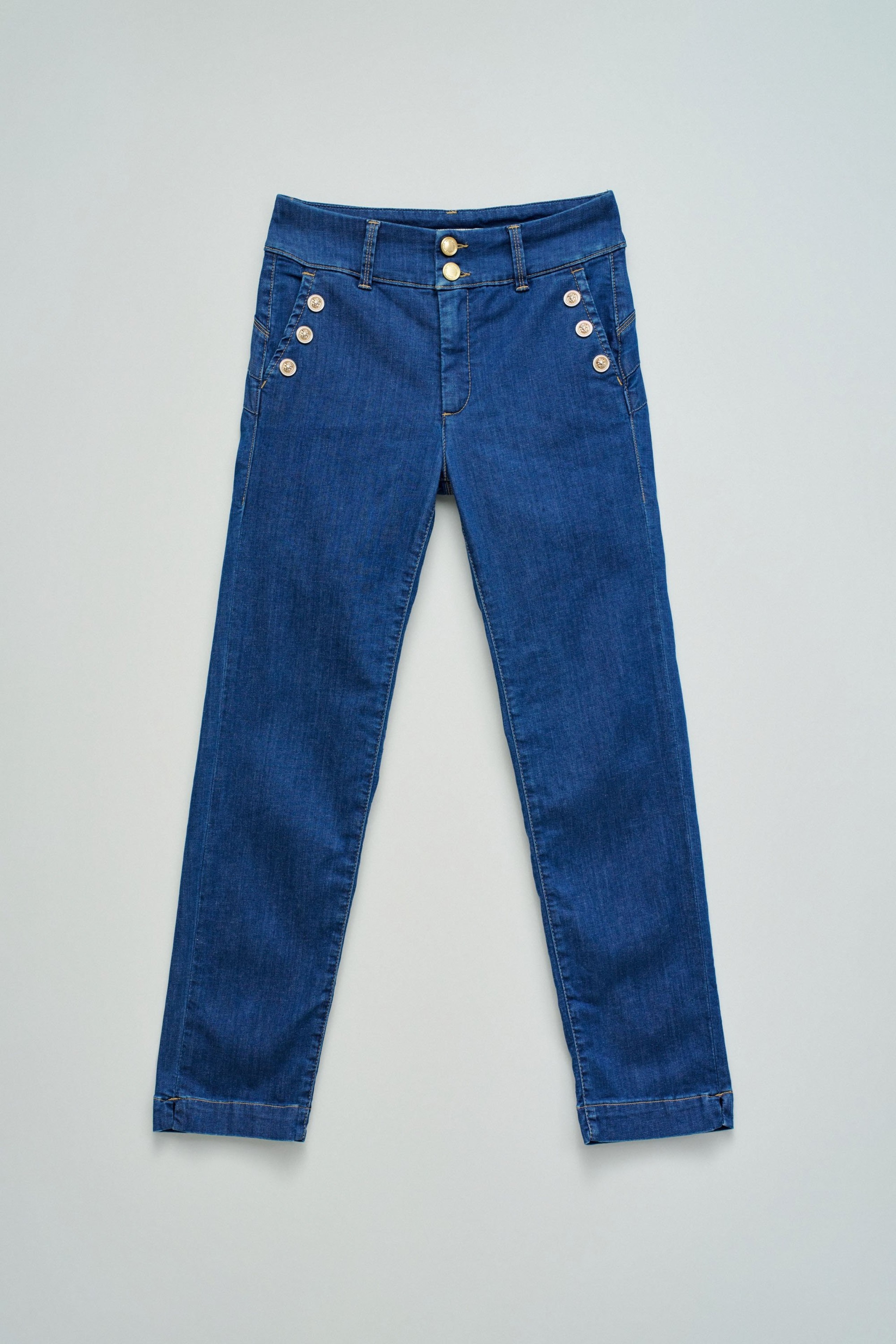 SECRET CHINO PUSH IN CROPPED SLIM