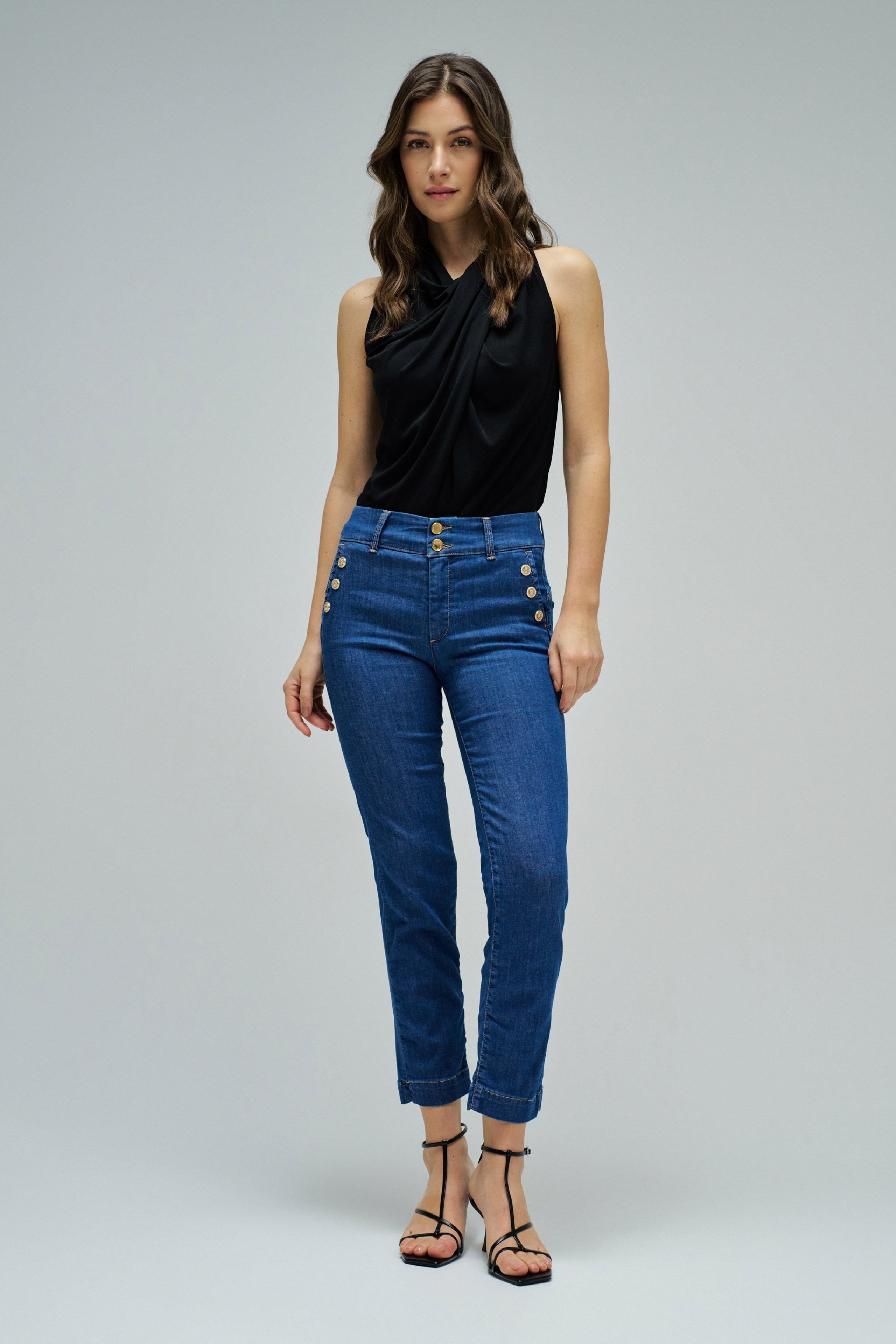 SECRET CHINO PUSH IN CROPPED SLIM
