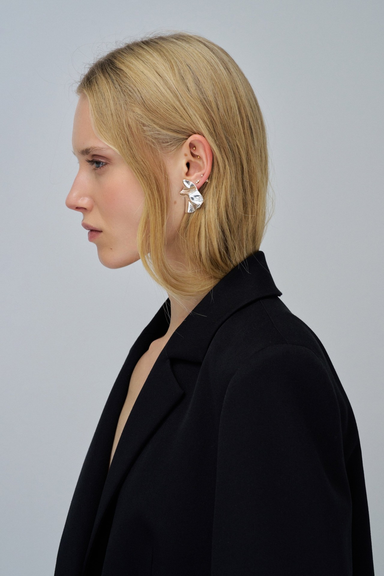 BOUCLES DOREILLES ONDUL�ES