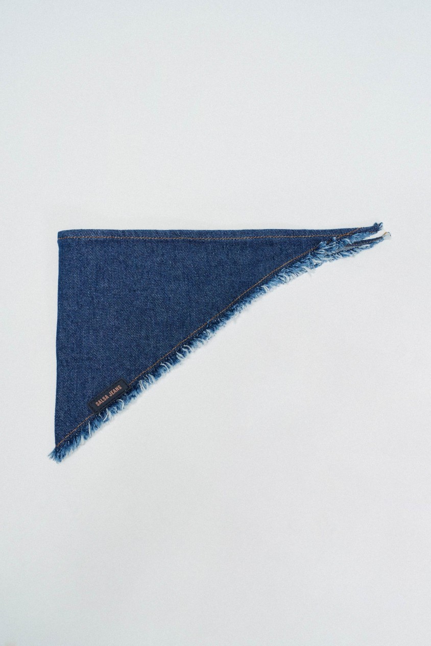 BANDANA EM DENIM PET