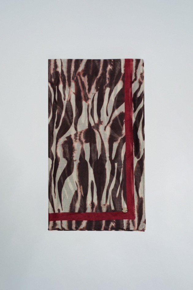 �CHARPE COM ANIMAL PRINT