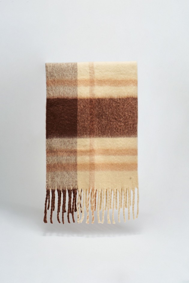 CHECKED SCARF