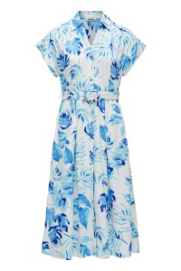 OUTLET MIDI DRESS FLORAL PRINT
