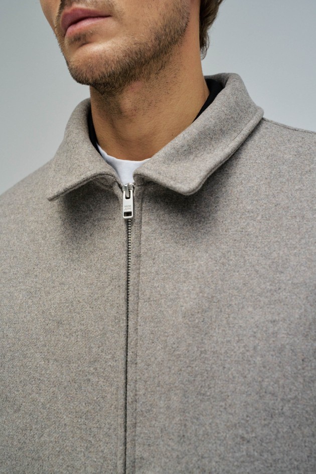 WOOL BOMBER JACKET