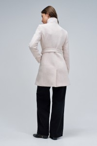 VESTON EN LAINE GRACE AVEC CEINTURE