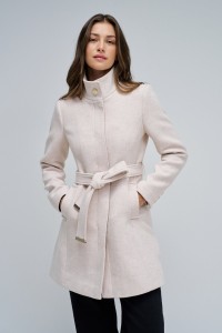 VESTON EN LAINE GRACE AVEC CEINTURE
