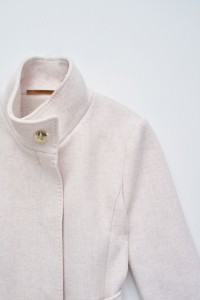 VESTON EN LAINE GRACE AVEC CEINTURE
