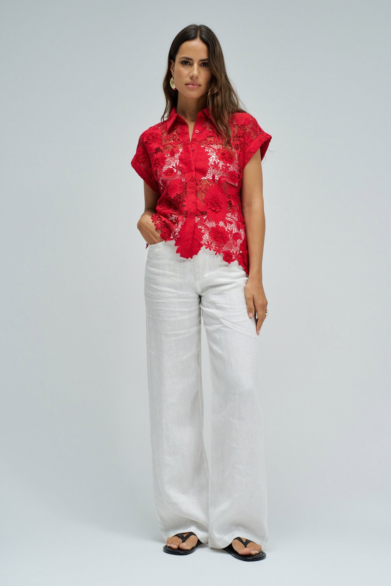 LACE SHIRT