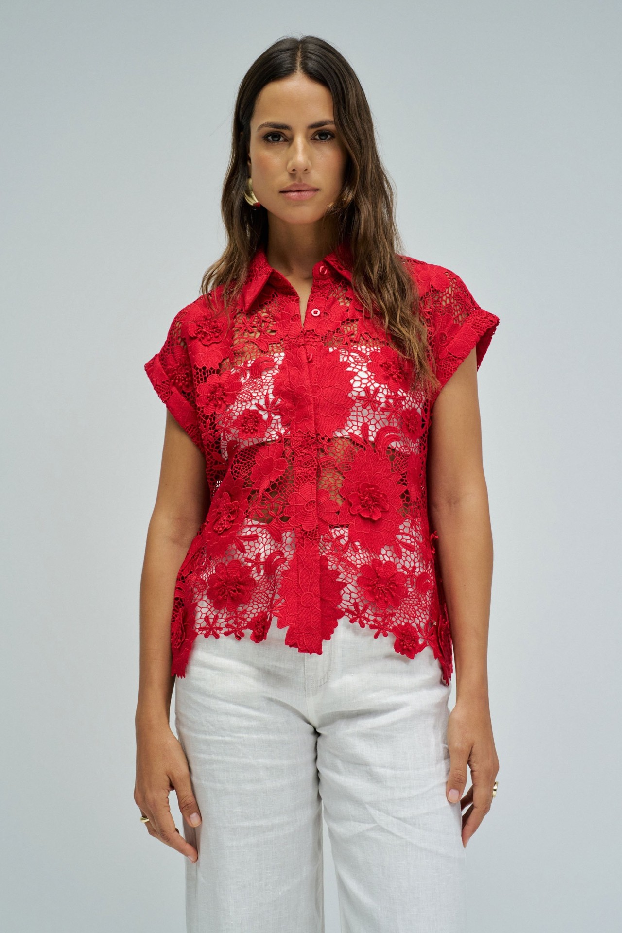 LACE SHIRT