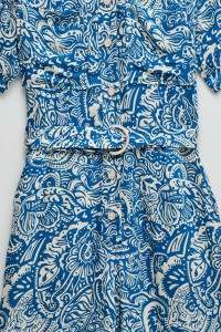 MACAC�O COM PADR�O FLORAL