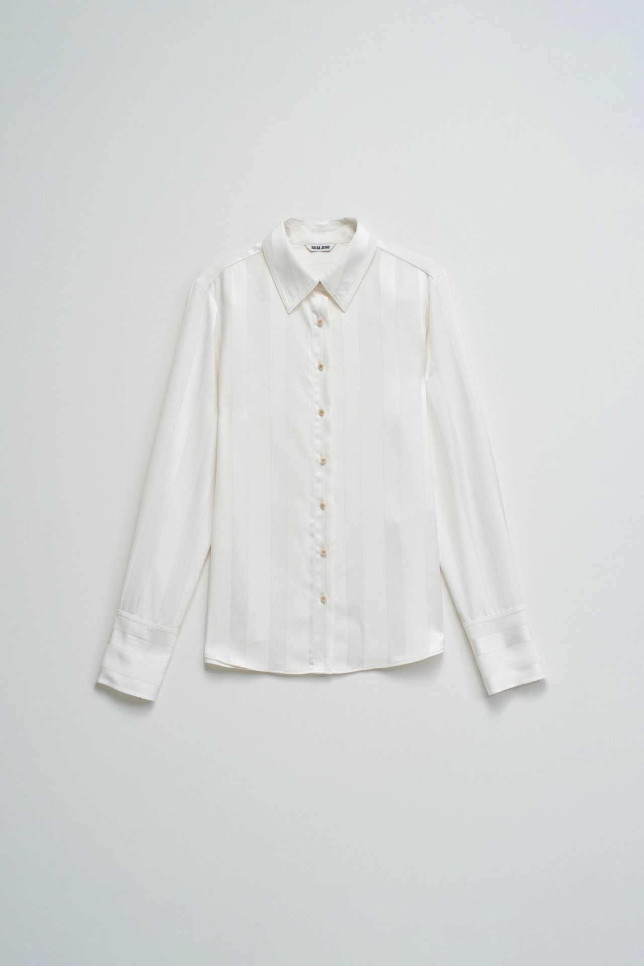 CAMISA ACETINADA COM LUREX