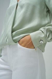 BLUSA ACETINADA