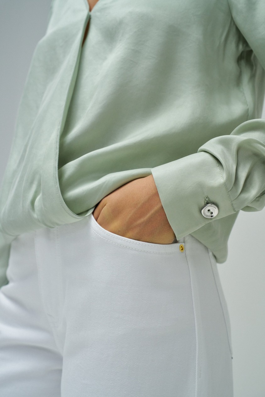 BLOUSE SATINÉE