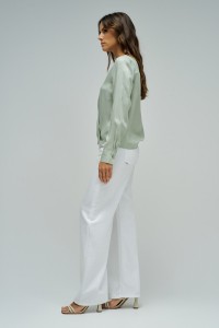 BLUSA ACETINADA