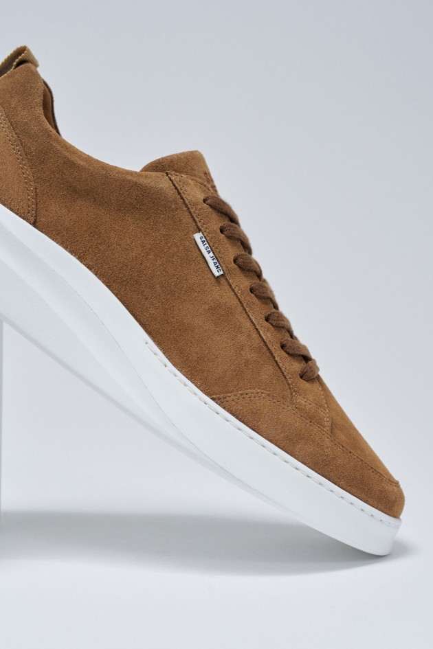LEATHER TRAINERS