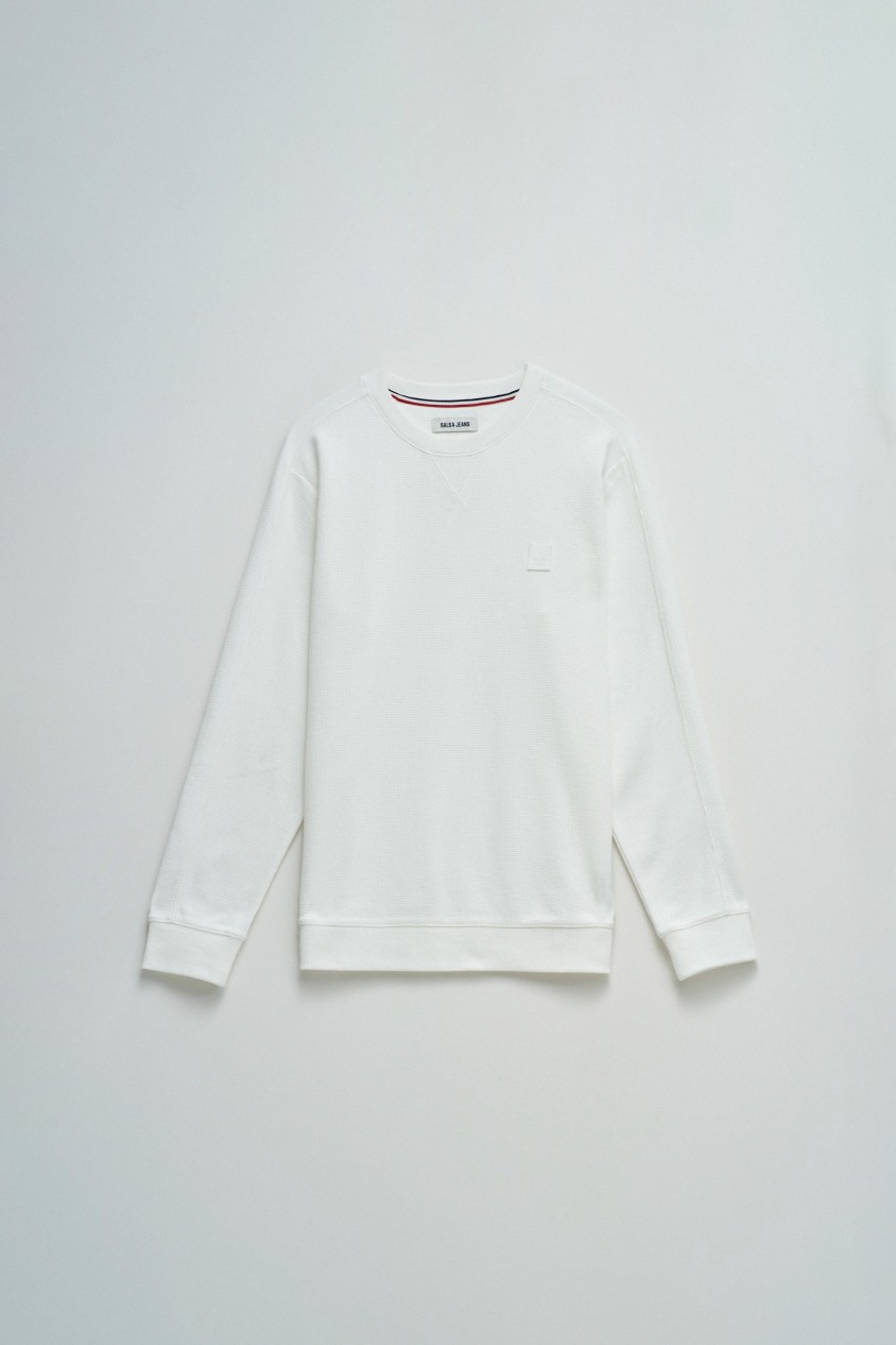 SWEATSHIRT TEXTURADA