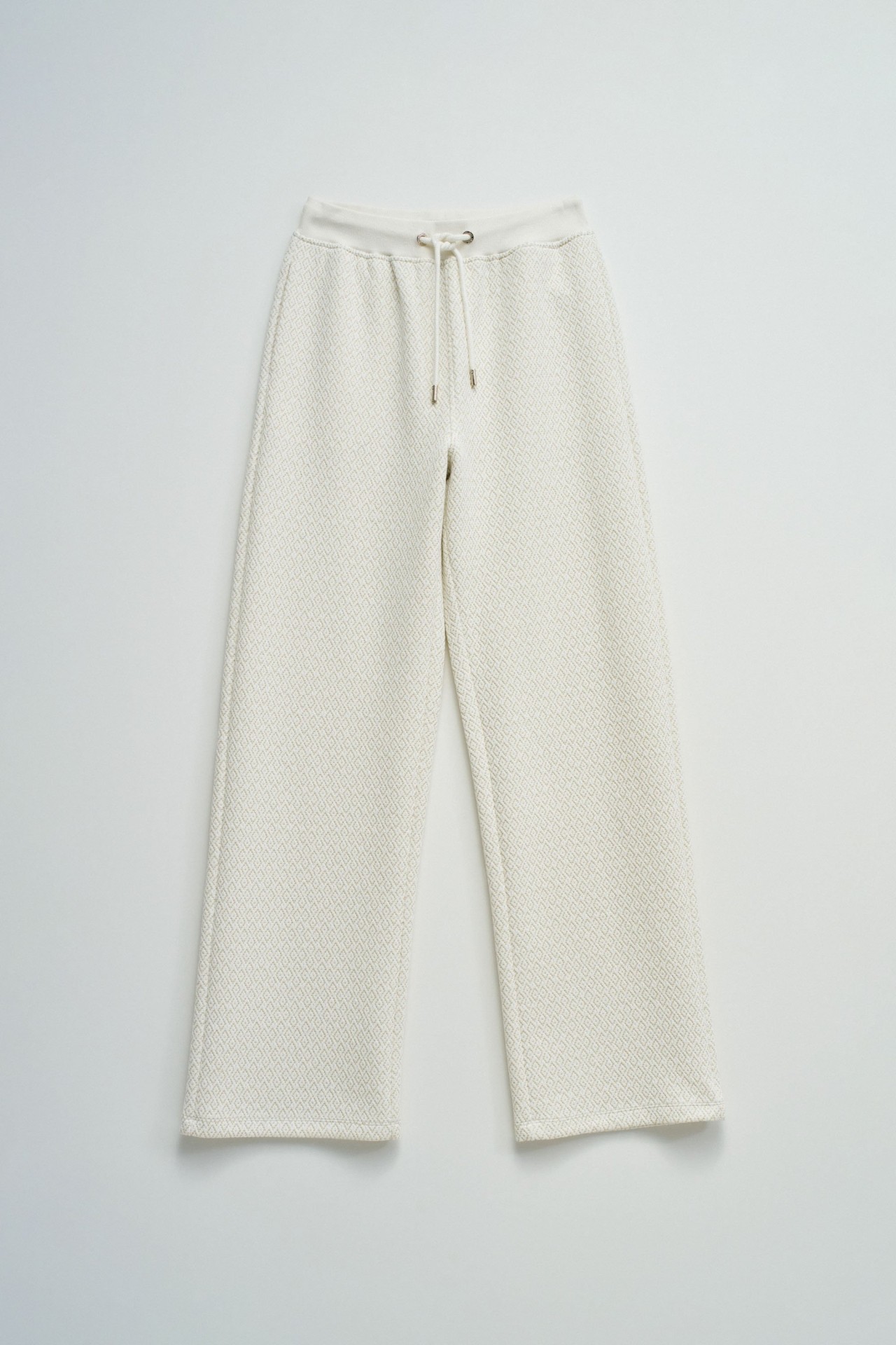 JACQUARD AND LUREX JOGGERS