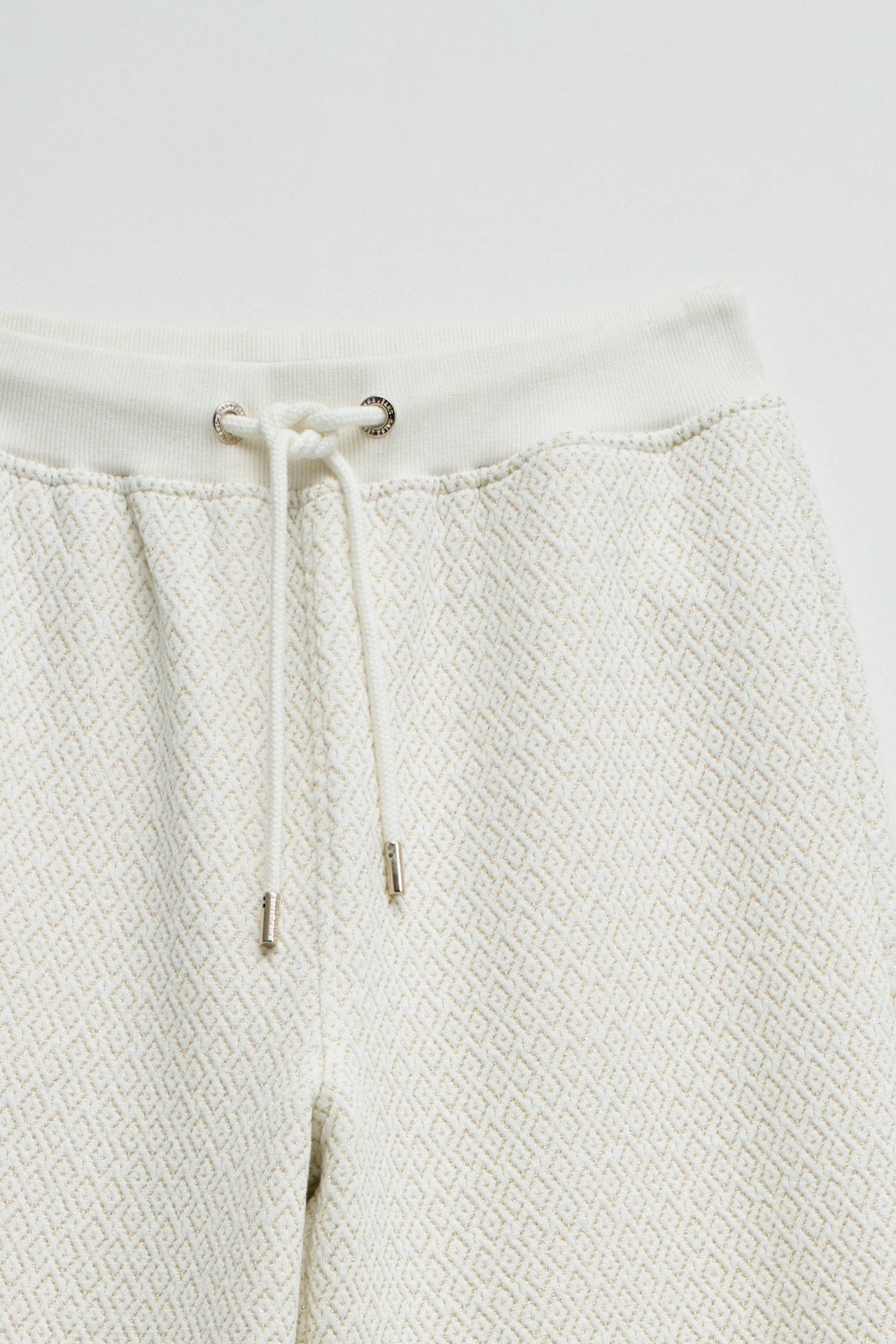 JACQUARD AND LUREX JOGGERS