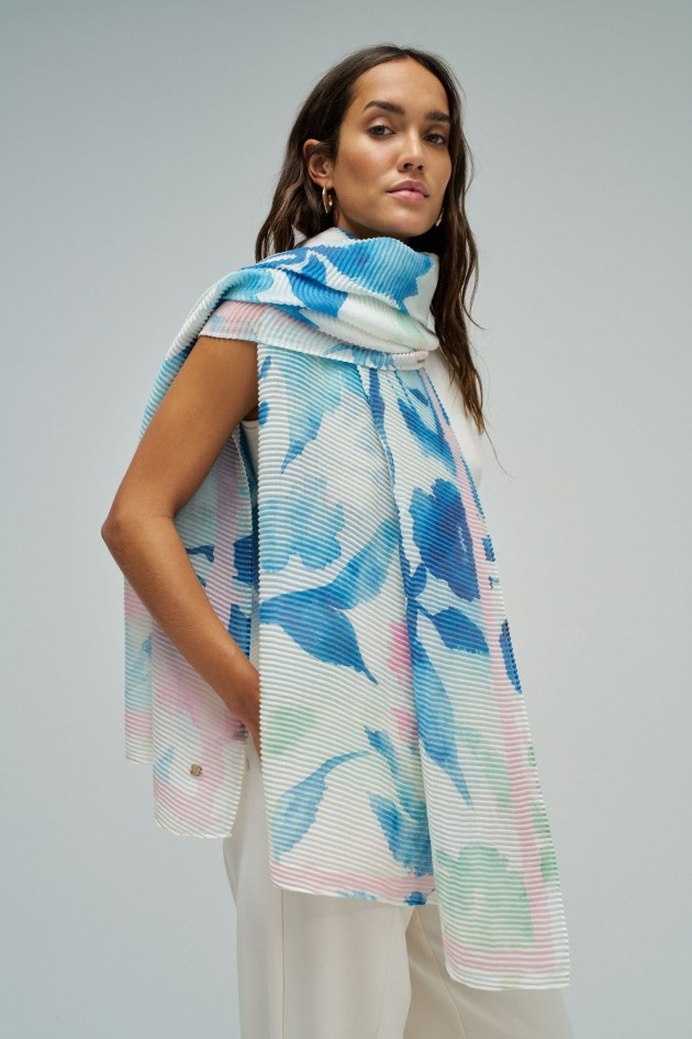 ÉCHARPE COM ESTAMPADO