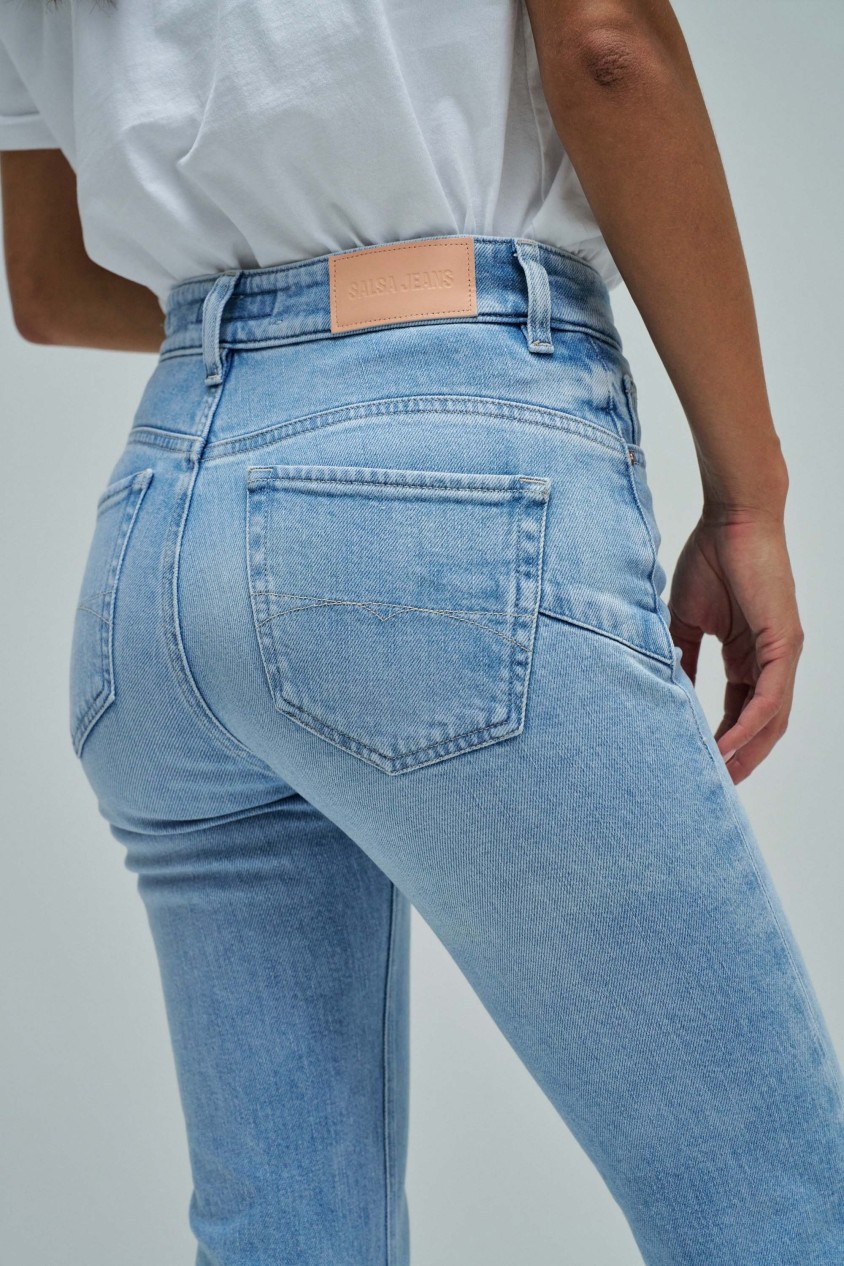VAQUEROS FAITH PUSH IN CROPPED SLIM