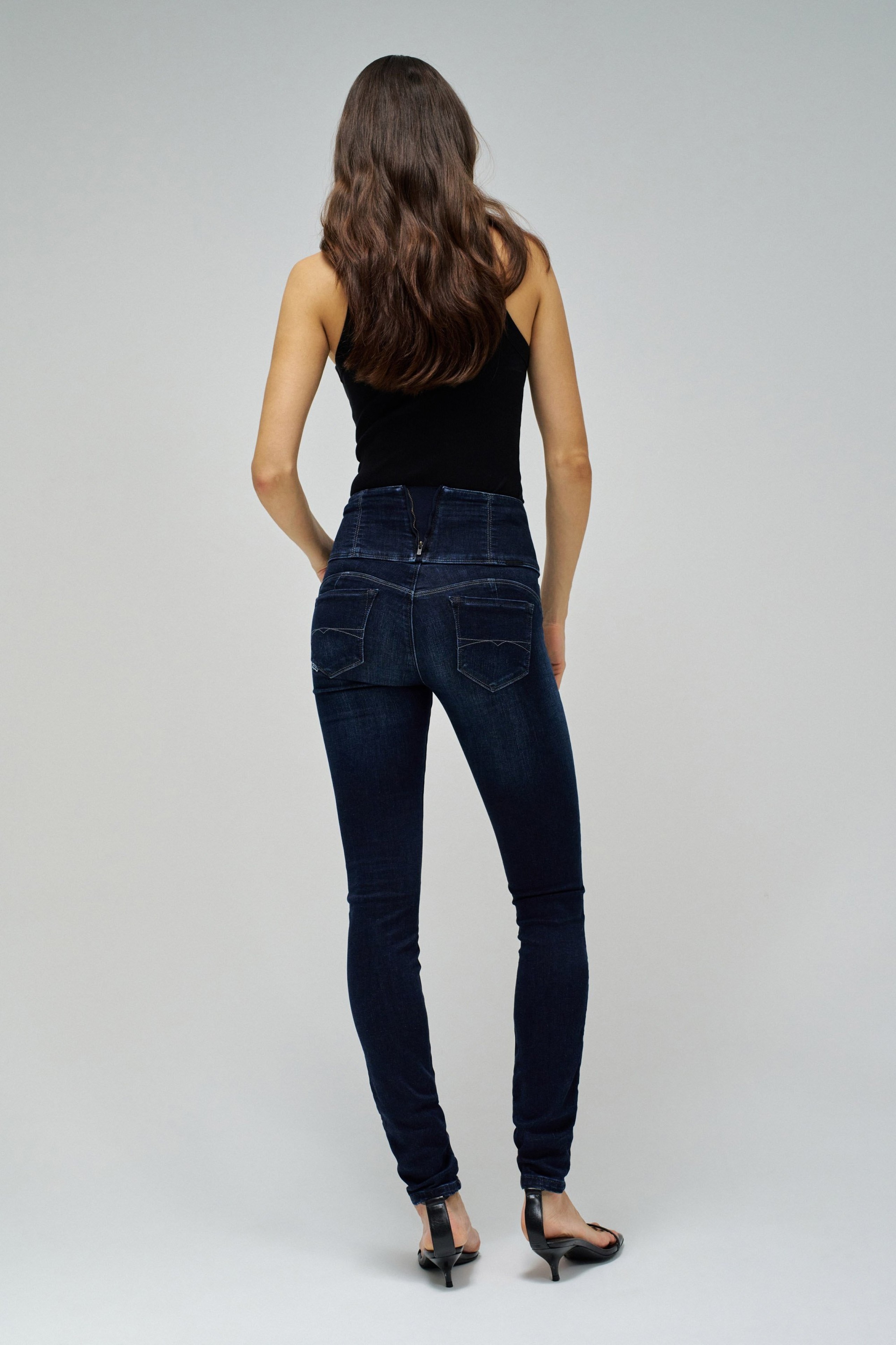 VAQUEROS DIVA PUSH IN SKINNY SOFT TOUCH