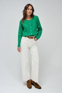 CHEMISE AVEC D�TAILS EN DENTELLE