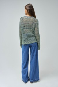 GL�NZENDER STRICKPULLOVER