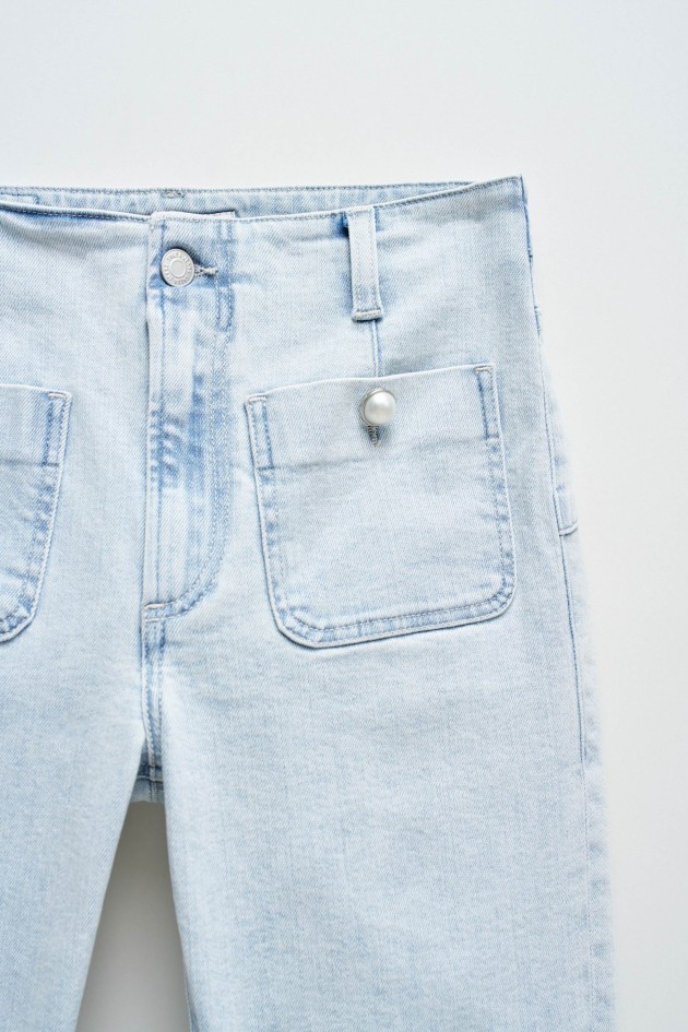VAQUEROS DESTINY PUSH UP CROPPED SKINNY
