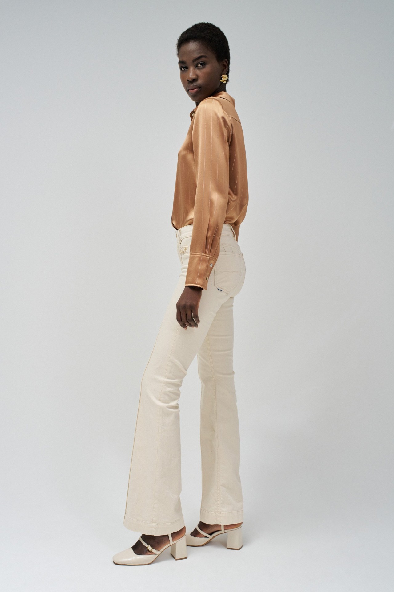 DESTINY PUSH UP FLARE JEANS