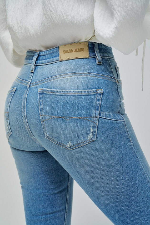 VAQUEROS FAITH PUSH IN CROPPED SLIM