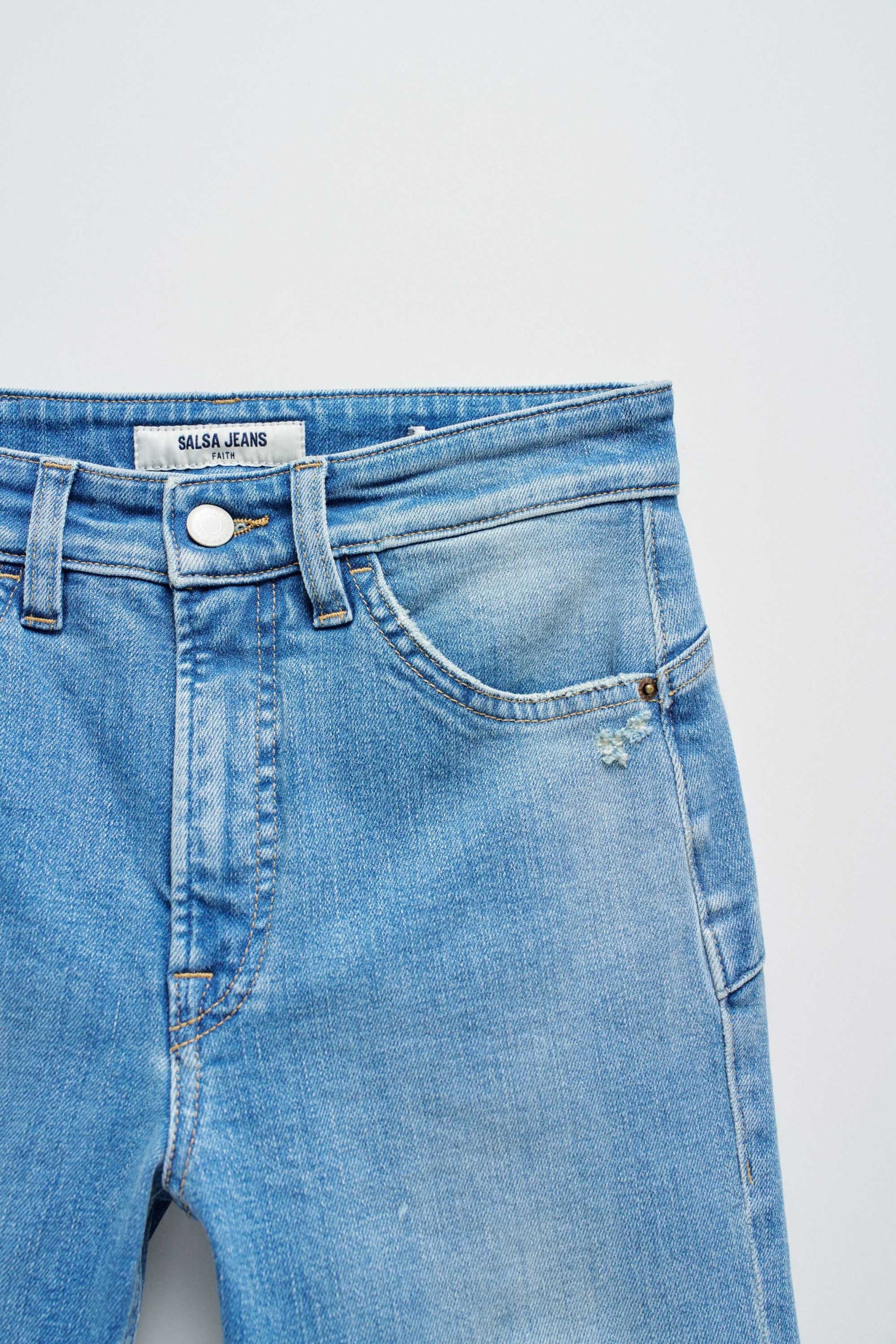VAQUEROS FAITH PUSH IN CROPPED SLIM