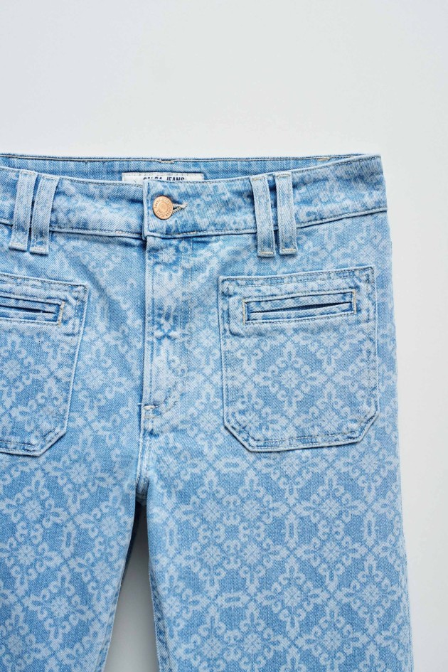 JEAN DESTINY PUSH UP FLARE