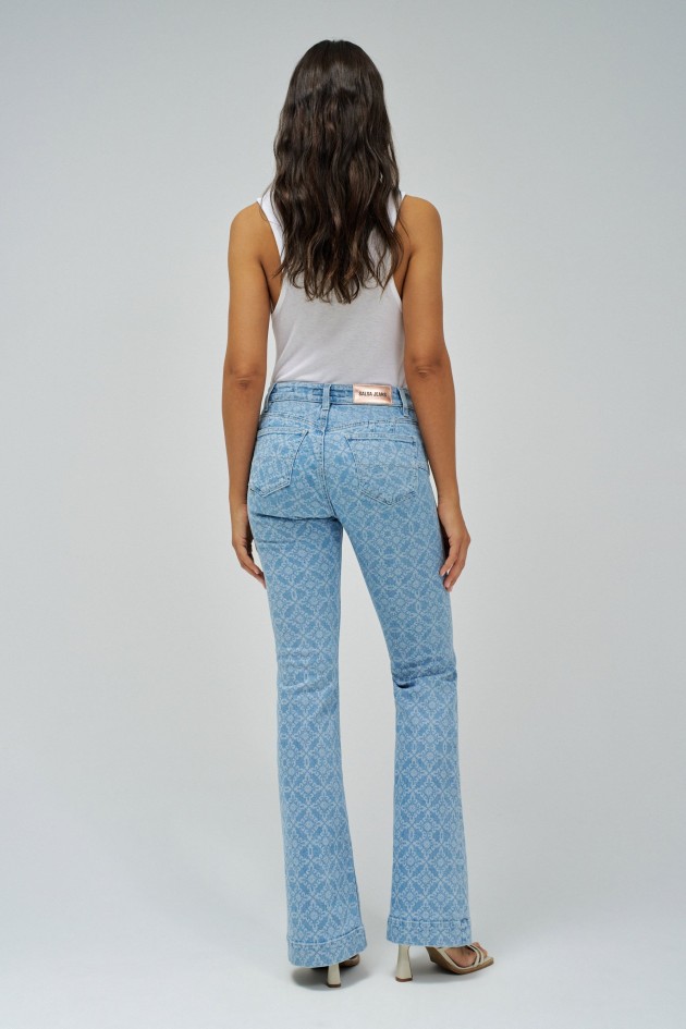 JEAN DESTINY PUSH UP FLARE