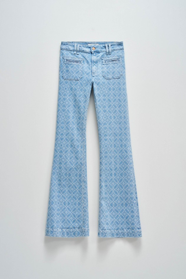 JEAN DESTINY PUSH UP FLARE