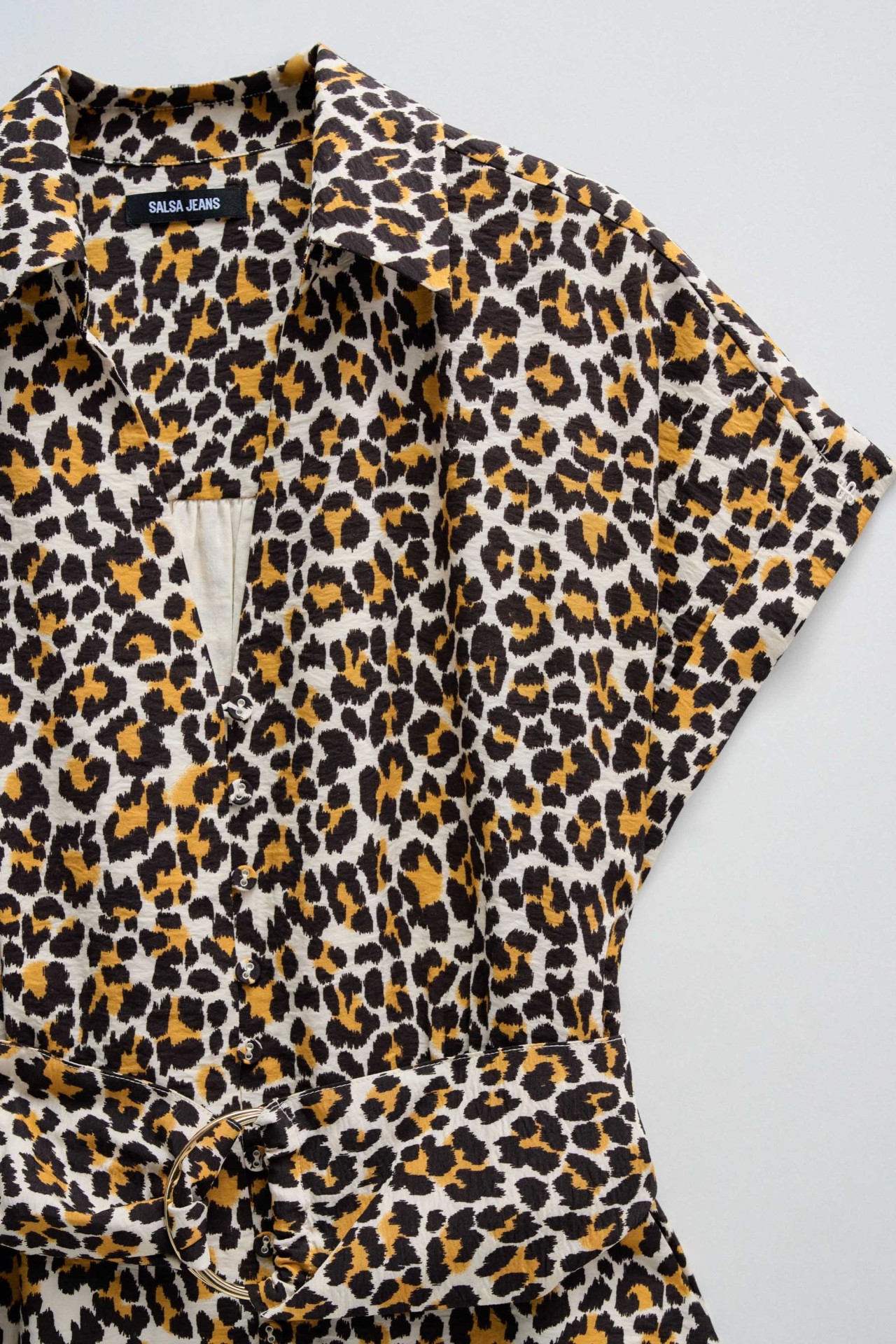 VESTIDO COMPRIDO ANIMAL PRINT