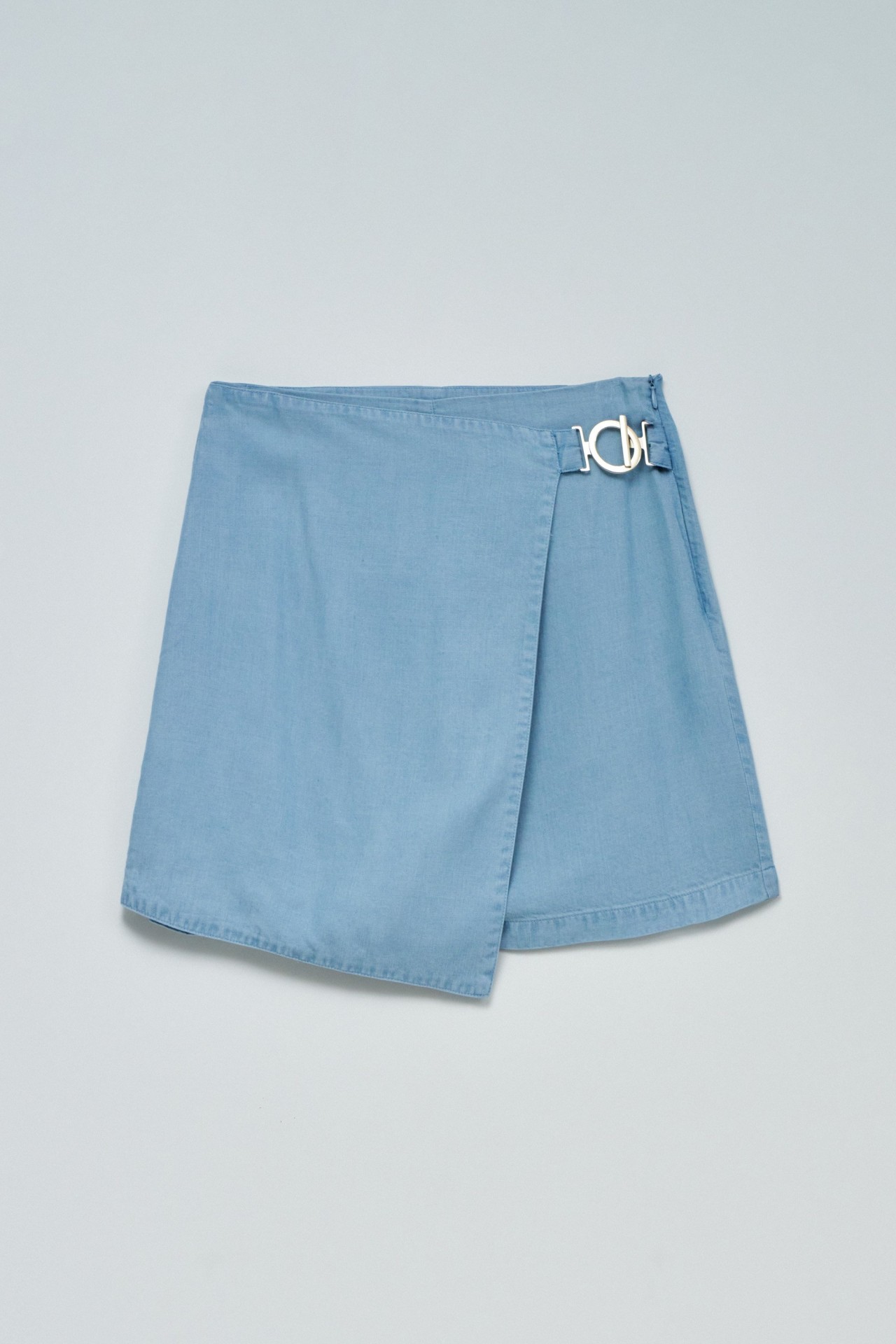 SKORT EM LIGHTDENIM