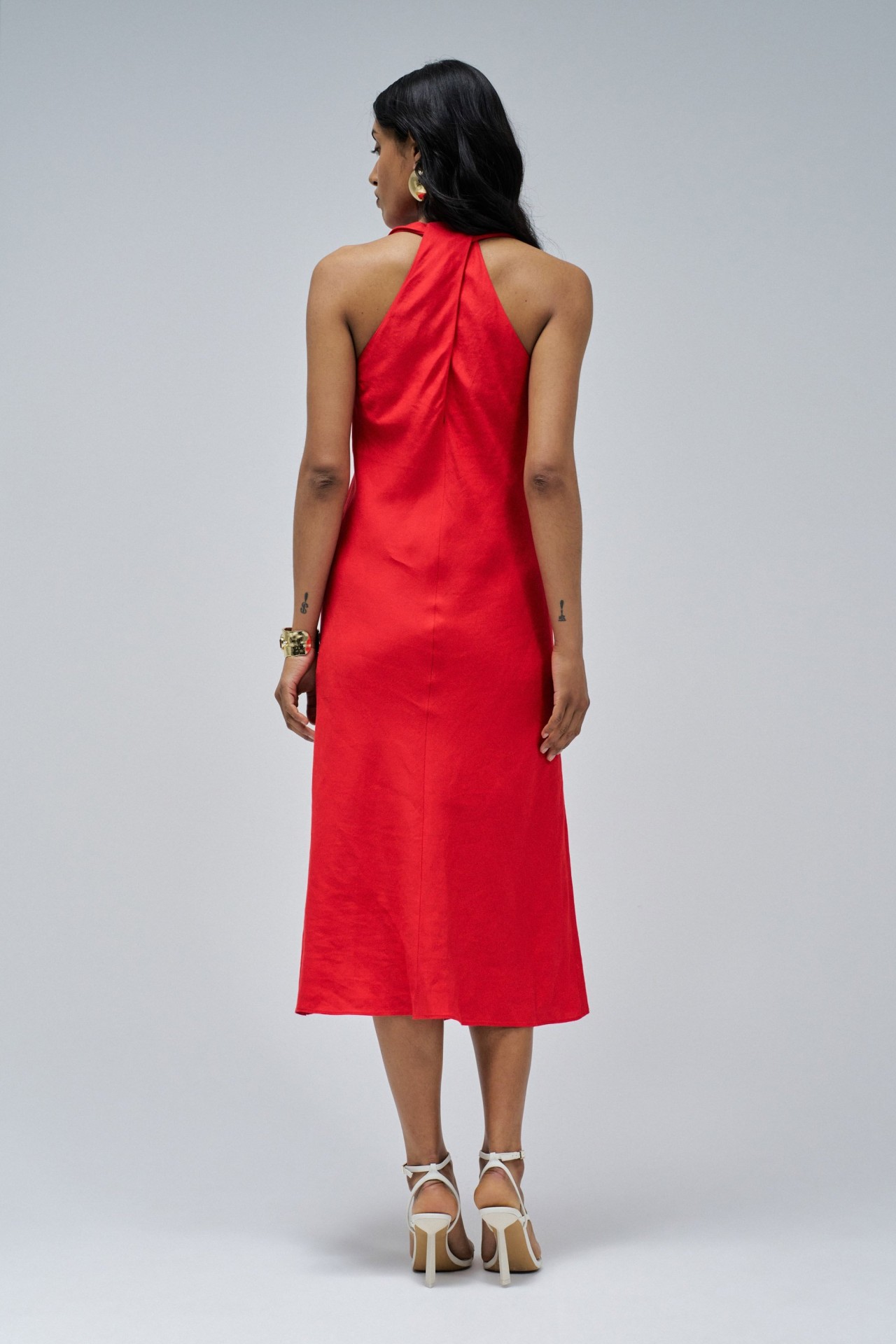 LINEN DRESS