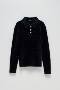 CAMISOLA FELPUDA ESTILO POLO