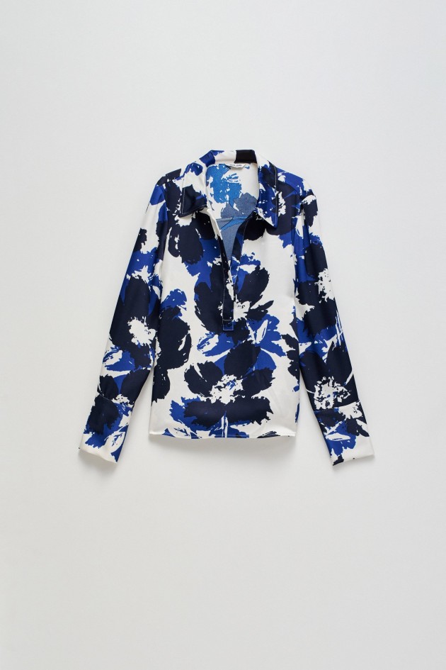 BLOUSE À IMPRIMÉ FLEURI