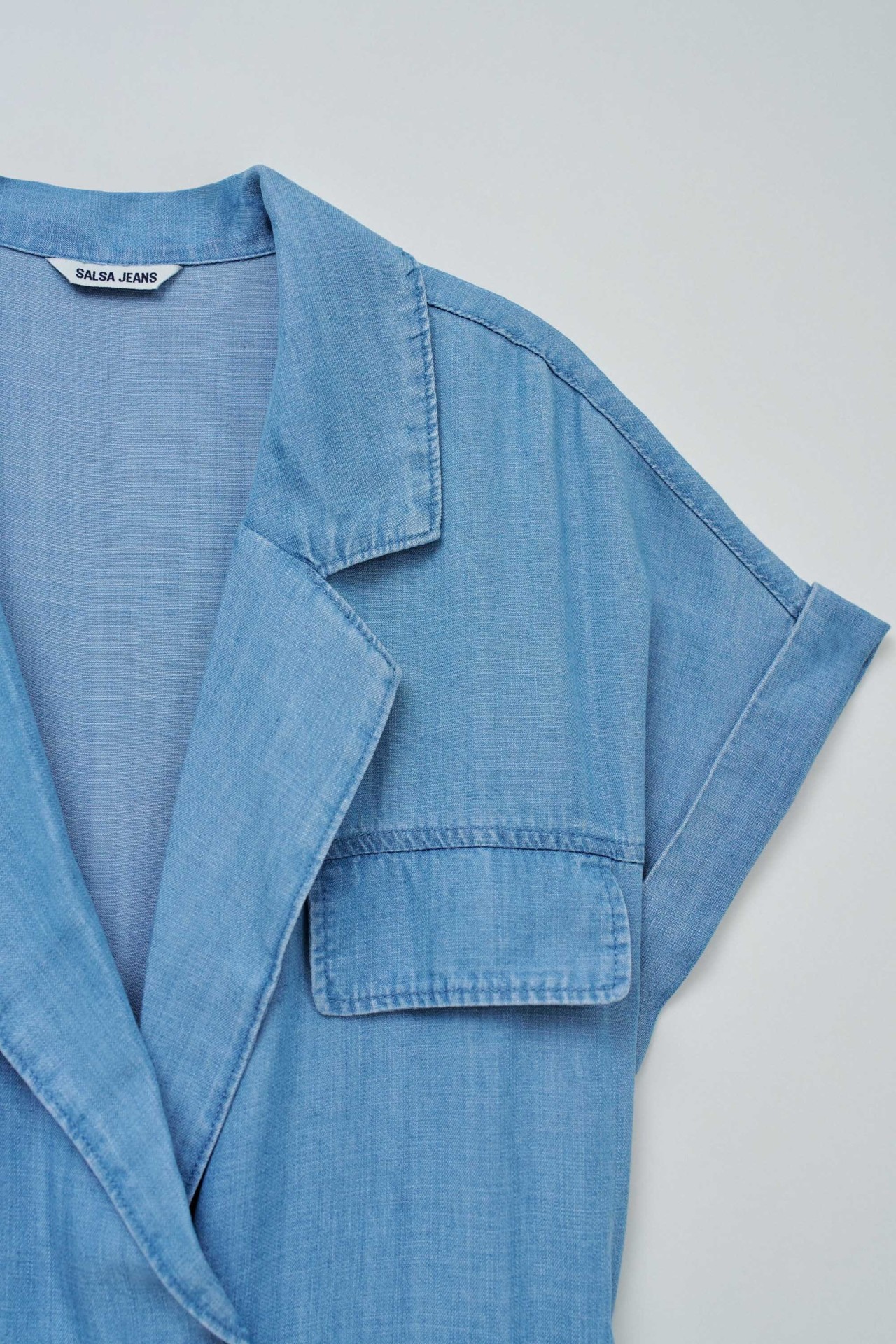 MACAC�O EM LIGHTDENIM