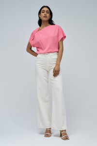 HELLBLAUE BLUSE