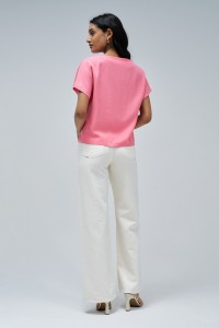 HELLBLAUE BLUSE