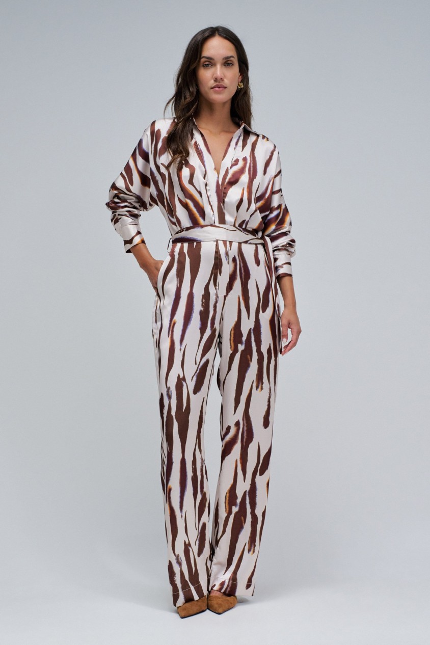 ANIMAL PRINT JUMPSUIT