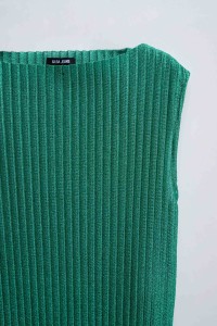 TOP PLISSADO COM LUREX