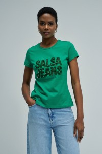 T-SHIRT WITH BRANDING