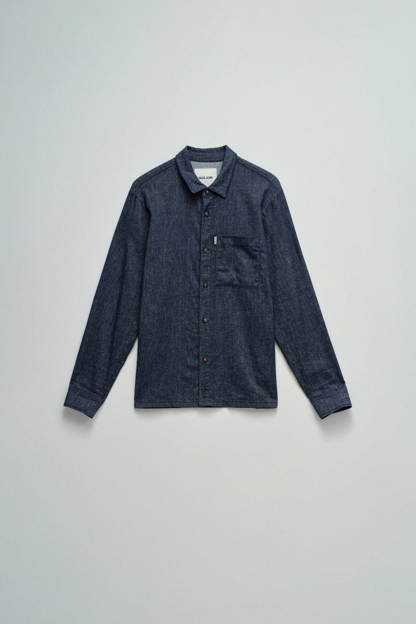 SHIRT WITH LINEN