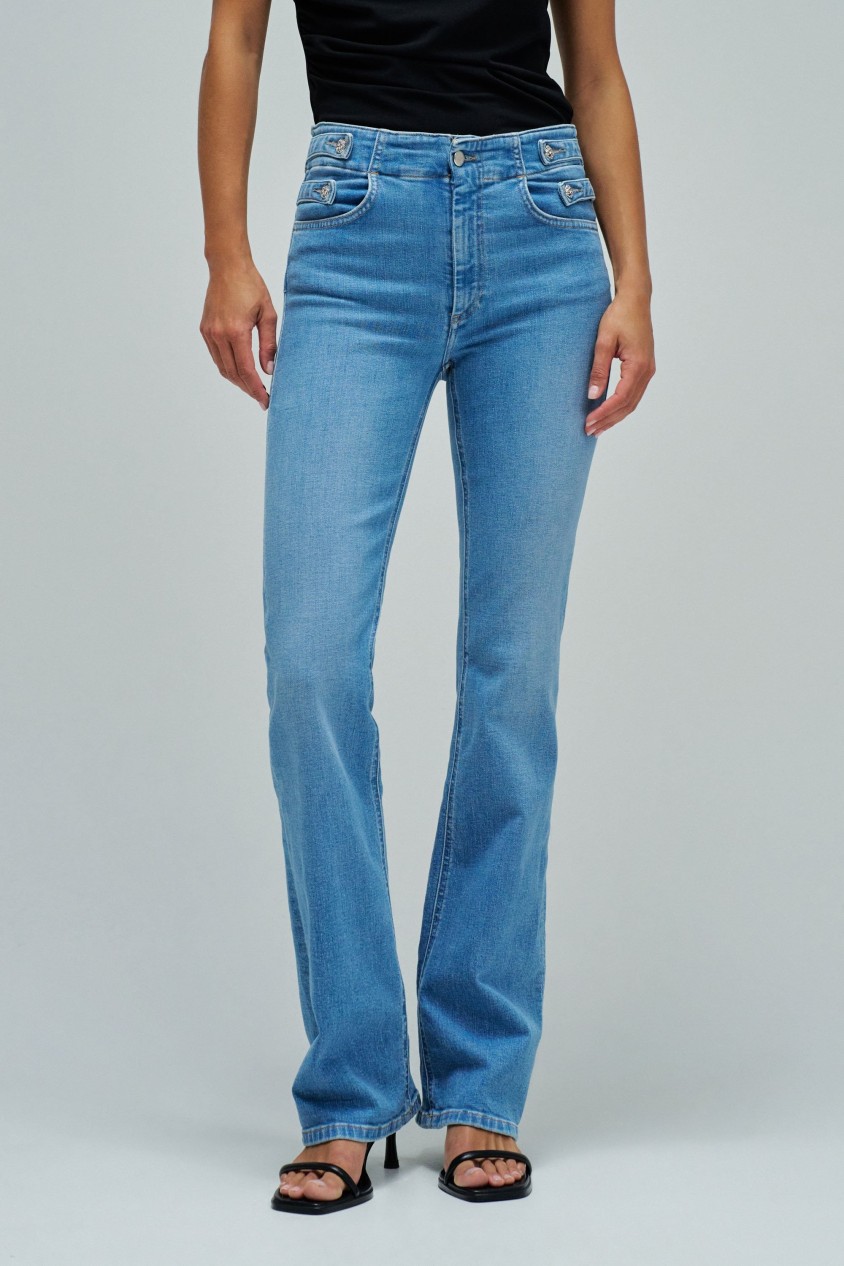 DESTINY PUSH UP BOOTCUT JEANS