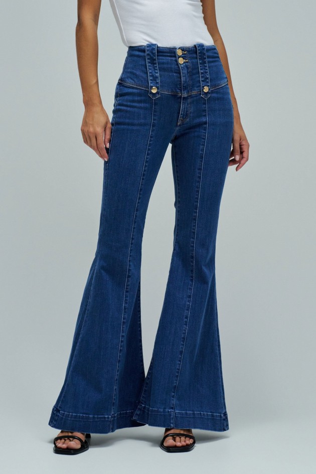 DIVA PUSH IN FLARE JEANS
