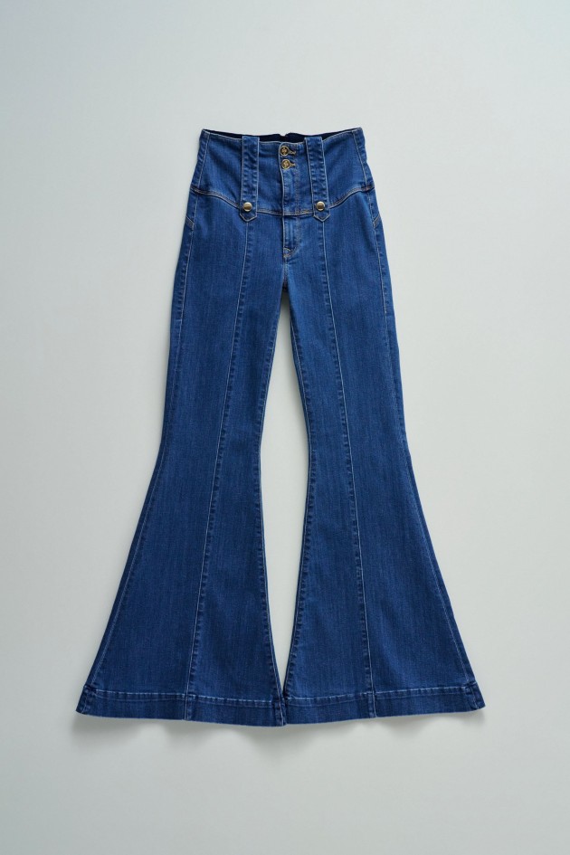 DIVA PUSH IN FLARE JEANS