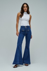 JEANS DIVA PUSH IN FLARE JEANS DIVA PUSH IN FLARE